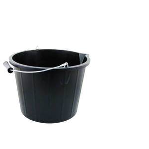Seau pliable rétractable en plastique PP robuste Anax avec poignée en acier métallique 6L, multi-usages, style industriel simple - Product Image 1