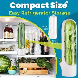 RTS Fraîcheur Herb Saver Pod Conteneur Réfrigérateur Légumes Saver Best Keeper - Product Image 2