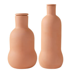 Pot de plante en argile à <span class=keywords><strong>arrosage</strong></span> automatique en <span class=keywords><strong>terre</strong></span> <span class=keywords><strong>cuite</strong></span> avec système d'irrigation à pointes d'<span class=keywords><strong>arrosage</strong></span> pour plantes de jardin - Product Image 5