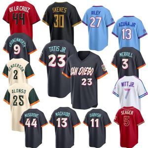 Bordir Grosir # 23 Tatis Jr. # 13 Machado # 44 Musgrove # 25 Alonso # 30 Skenes 2026 City Connect Teams Baseball Jersey - Product Image 1