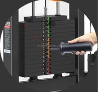 Al por mayor, pasador de peso de acero para rack de sentadillas y barra, accesorio de carga para entrenamiento de fuerza en gimnasio