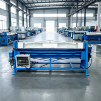 Dispositif de pliage de tôles à faible vibration avec moteur électrique pour ligne de production de formage de bords en alliage de fer