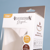 Customized Recyclable Hard Paper Box with PVC Transparent Window Baby Bottle Paper Packaging Gift Box