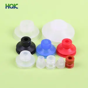 Silicone Rubber Factory High Quality Flexible Strong Silicone Rubber Vacuum Suction Cups