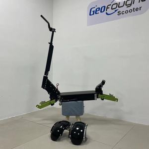 Pièces et accessoires pour trottinette électrique en alliage d'aluminium, cadre de trottinette de 11 pouces réglable en hauteur (ouverture 150 mm) pour assemblage DIY - Product Image 2