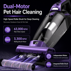 <span class=keywords><strong>Aspirateur</strong></span> rechargeable pour animaux de compagnie, grande boîte à poussière, <span class=keywords><strong>aspirateur</strong></span> portatif pour la maison et la voiture - Product Image 2