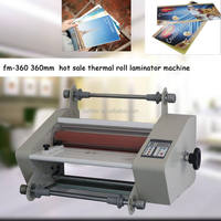 Machine à plastifier à chaud et à froid double face FM-360 340 mm A3