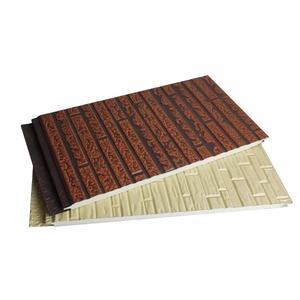 Panneaux intérieurs en métal sculpté ignifuges et isolants thermiquement faciles à installer, panneaux muraux extérieurs en mousse de polyuréthane - Product Image 3