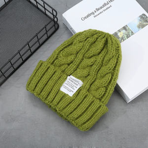 Gorro <span class=keywords><strong>de</strong></span> gorro para mujer, gorro <span class=keywords><strong>de</strong></span> Color sólido para mujer, gorro <span class=keywords><strong>de</strong></span> pareja, gorro <span class=keywords><strong>de</strong></span> punto <span class=keywords><strong>de</strong></span> <span class=keywords><strong>hilo</strong></span>, <span class=keywords><strong>gorros</strong></span> <span class=keywords><strong>de</strong></span> invierno para mantener el calor, <span class=keywords><strong>gorros</strong></span> <span class=keywords><strong>de</strong></span> ganchillo para mujer - Product Image 4