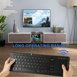 Mini clavier sans fil Bluetooth, clavier Azerty avec pavé tactile pour Lenovo G560 - Product Image 4