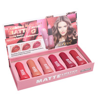 Ensemble de gloss à lèvres authentique de haute qualité, fini mat velours, non collant, hydratant, maquillage pour les lèvres