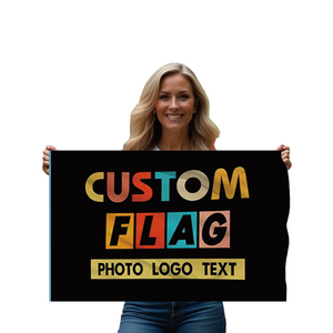 High Quality Flag Custom Size Large Mini Size Double Side Logo Custom Banner Flags with Logo Custom Print for Sports Decoration