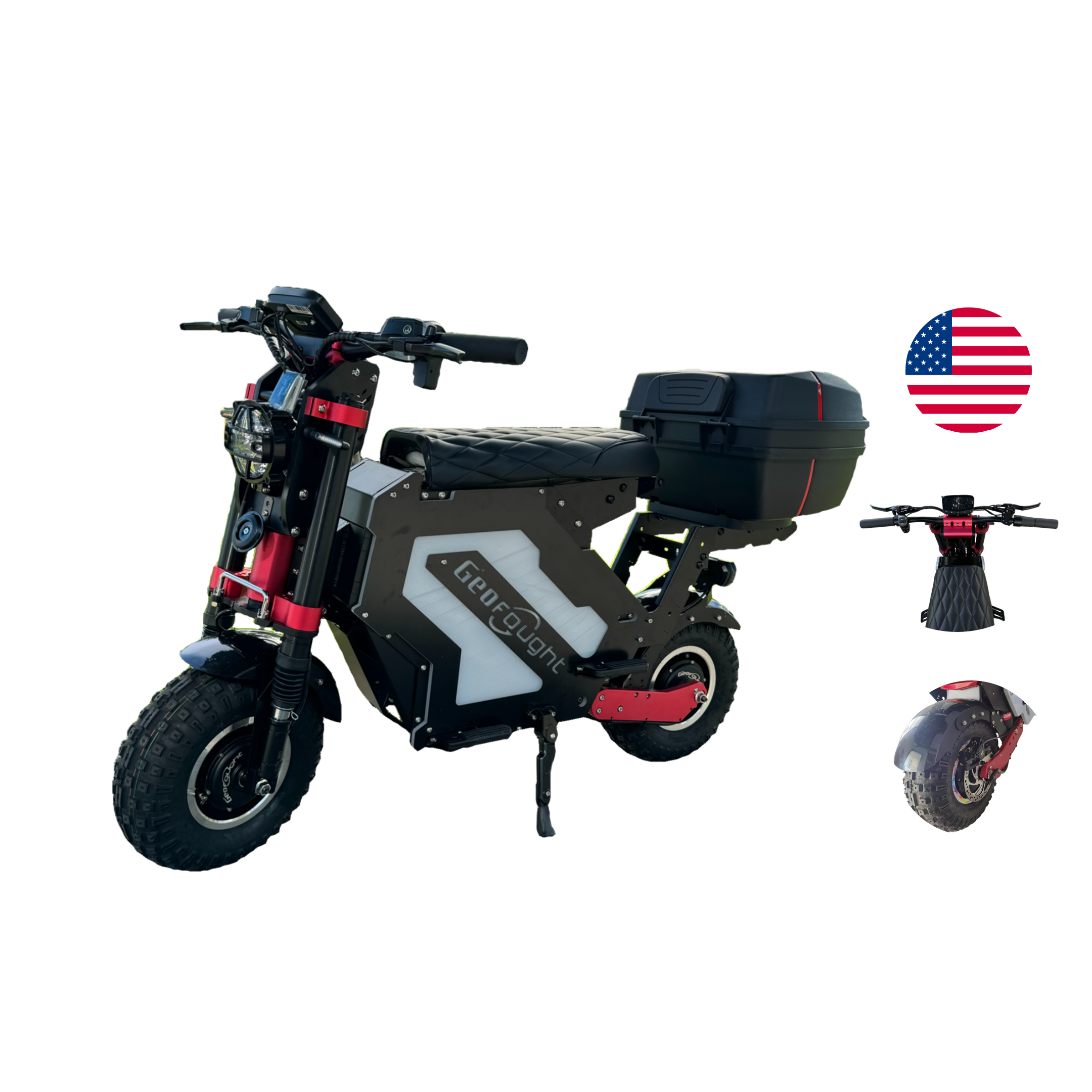 ดำและแดง 50Ah