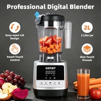 Licuadora Pequeña para Cocina con Exprimidor, Mezcladora de Frutas, Carcasa de Plástico ABS, Licuadora para Batidos de Hielo y Leche