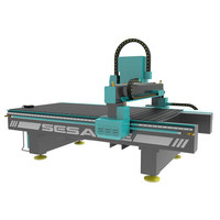 Enrutador CNC Serie SESAME S2, 1300X2500mm, Máquina de Fresado CNC para Cortar Acrílico, Plexiglás, Madera y MDF