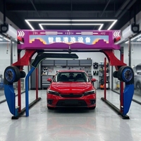 Équipement de lavage de voitures électrique entièrement automatique intelligent en acier avec une puissance de 1500W, caractéristiques écologiques, édition de luxe, garantie de 3 ans