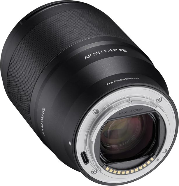 Samyang AF 35mm F1.4 FE Standard Lens for E Mount Full-Frame APS-C Compatible Fast F1.4 Aperture Aluminum Alloy 67mm Linear STM