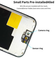 Écran LCD Incell en gros d'usine pour iPhone 15 Pro, assemblage numériseur d'écran tactile, pièces de rechange pour téléphone portable