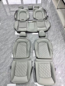 Sedili sportivi originali per A3 A4 A5 A6 A7 A8 S3 S4 S5 S6 S7 S7 S8 Q3 Q5 Q7 Q8 SQ7 SQ8 RSQ5 RSQ7 RSQ8 RS3 RS4 <span class=keywords><strong>E</strong></span> <span class=keywords><strong>Tron</strong></span> in pelle - Product Image 3