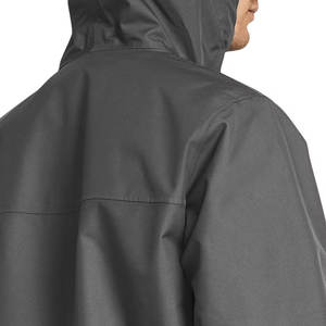 Chaqueta Cortavientos Impermeable con Capucha para Hombre, Transpirable, Resistente al Agua, con Logotipo Frontal, para Venta en Línea - Product Image 6