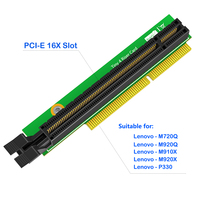 Adaptor Riser Tiny 4 ke PCI-E 16X untuk Ekspansi GPU ThinkCentre M920Q/910Q/910X/920X/M720Q/P330 Mini PC Tersedia dalam Stok
