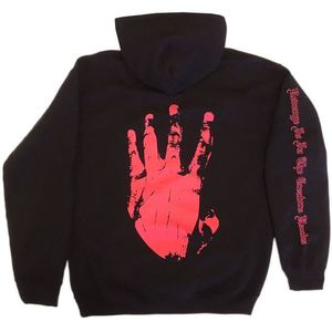 Sudaderas con capucha para hombre, <span class=keywords><strong>su</strong></span>é<span class=keywords><strong>ter</strong></span> deportivo con estampado de letras de gran tamaño de Hip Hop con logotipo personalizado - Product Image 5