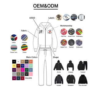 Set Personalizzato con Logo per Donna, Abbigliamento <span class=keywords><strong>Y2K</strong></span>, <span class=keywords><strong>Felpa</strong></span> Corta con Zip e Collo Alto in Cotone e Pantaloncini Coordinati, Completo Sportivo in Due Pezzi - Product Image 4