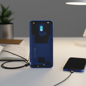 Cover posteriore blu di ricambio per Xiaomi Redmi 8A per cellulare - Product Image 3