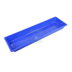Bebedero de Plástico Azul Multiusos de 100 cm para Ganado - Bebedero Duradero para Ovejas y <span class=keywords><strong>Cabras</strong></span> - Product Image 5