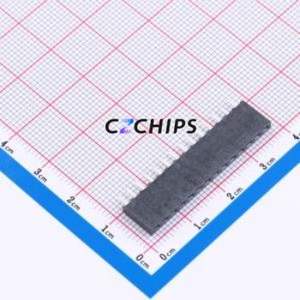 SSW-114-01-T-S Pin Socket Through hole Component (THT),P=2.54mm Connector 2.54mm Through Hole Single Row 14P - Product Image 1