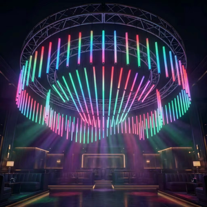 Luz LED de Matriz 3D DMX 360 IP67 Resistente al Agua, Tubo RGB a Todo Color para Decoración de Escenarios de Bares y Clubes de <span class=keywords><strong>Jazz</strong></span> - Product Image 1