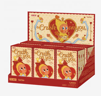 Pop Mart Twinkle Twinkle Série Crush on You – Boîte Mystère de Pendentifs en Peluche Thème Animaux