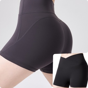 Shorts Deportivos Casuales de Alta Elasticidad para Entrenamiento, Gimnasio, Yoga, Tenis para Mujeres - Product Image 1