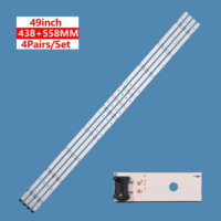 Nouvelle bande de rétroéclairage LED TV GD/B pour réparation TV 49LH5700 49UF6400-CA