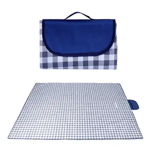 XingHeng Outdoor Portable Sand-proof Waterproof Camping Beach Blanket Beach Accessories Foldable Printed Picnic Beach Mat