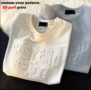 Dtg 프린트 티셔츠 스트리트웨어 그래픽 티셔츠 빈 특대 티셔츠 하이 퀄리티 산성 세척 티셔츠 300 Gsm 플러스 사이즈 DTG 티셔츠 - Product Image 4