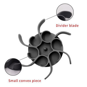 Alimentador de silicone para caneta sball, produtos de estimação, tigelas de papelaria, alimentador lento, inserção chinesa, 0.5mme, de silicone, qualidade alimentar, 3 peças - Product Image 5