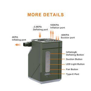 Mini pompe à air sans fil <span class=keywords><strong>Flextail</strong></span> Pompe à air sans fil USB portable pour matelas gonflables - Product Image 6