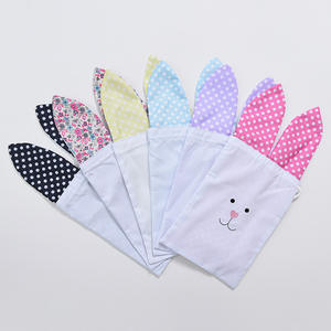 Sacchetto Regalo in Tessuto con Coniglietto Ricamato per Pasqua, Matrimoni e Feste di Compleanno, Decorazione per Caccia alle Uova di Pasqua - Product Image 4