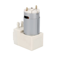 Pompe à air à diaphragme miniature personnalisée HCKG, débit de 6 L/min, 80 Kpa, faible bruit, petit moteur à courant continu, pompe à gaz portable pour l'automatisation