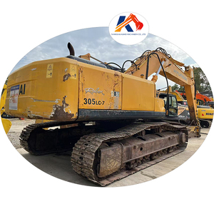 รถขุดราคาถูก 30 ตัน คุณภาพสูง รถขุดมือสอง HYUNDAI R305LC-7 บุ้งกี๋หลังขนาดใหญ่ รถขุดขนาดใหญ่ - Product Image 1
