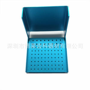 Soporte para Fresas Dentales, Esterilizador de 86 Orificios, Alta y Baja Velocidad, Manual, Material Plástico para Esterilización de Fresas de Aleación Metálica - Product Image 4