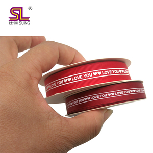 주문 제작 인쇄 이드 리본 100% 폴리에스터 양면 열전사 호일 기술 고품질 롤 - Product Image 5
