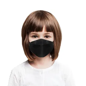 Oído bucle máscaras Dispos niño médico cara máscara 3Pli nuevo Marsk caja desechable de 50 negro 3 capas máscaras KF94