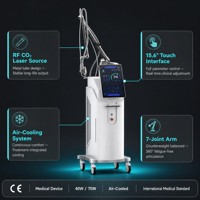 Machine laser CO2 JONTELASER L600, refroidissement par air élevé, resserrement vaginal, élimination des vergetures, blanchiment de la peau