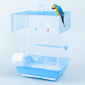 Cages à oiseaux repliables en métal de haute qualité, grandes Cages à oiseaux pour perroquets et Pigeons, vente en gros - Product Image 2