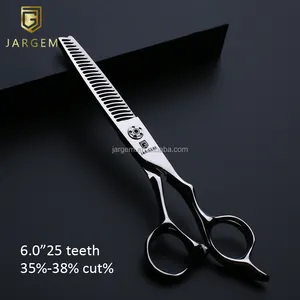 Jargem – ciseaux de coiffeur professionnels, ciseaux de coupe de cheveux de Texture de 6.0 pouces VG10