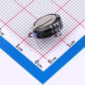Supercondensateur SCE5R5H224-F, composant traversant (THT), pas de 10 mm, condensateur 0,22F -20%~+80% 5,5V 10uA@24hrs - Product Image 1