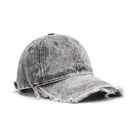 Casquette de baseball unie délavée et enduite pour femme, respirante, à visière incurvée, protection solaire, polyvalente, décontractée, vente en gros