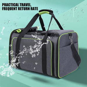 Transportín Expandible para Mascotas, Aprobado por Aerolíneas, para Gatos y Perros, con Cierre de Cremallera, Malla Transpirable, Resistente y Sólido - Product Image 6
